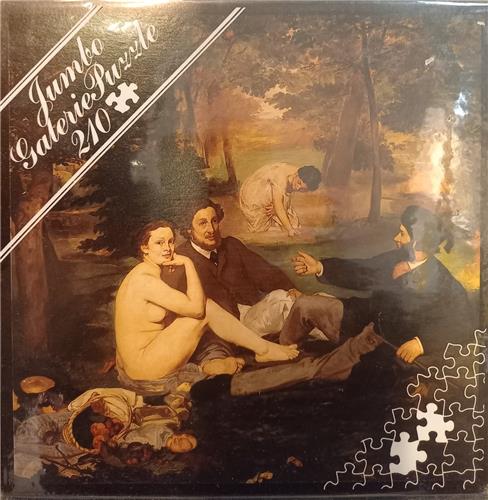 Jumbo Galerie Art Puzzle - 210 Stukjes - Eduard Manet - lunch op het gras - 1381