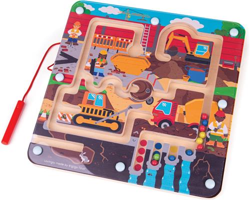 Bigjigs Bouw doolhof puzzel