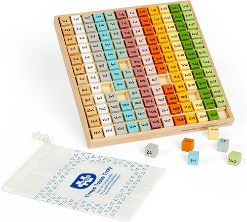 BigJigs Scandi Times Tables Tray