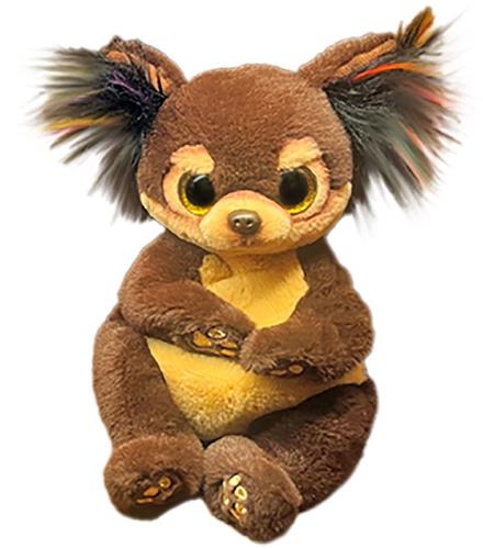 Ty Beanie Bellies Toffee Dog Brown 15cm.