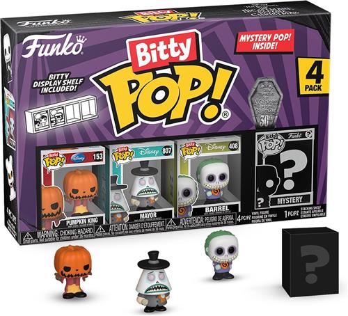 Funko Bitty Pop! NBX Night Before Christmas - Pumpkin Jack