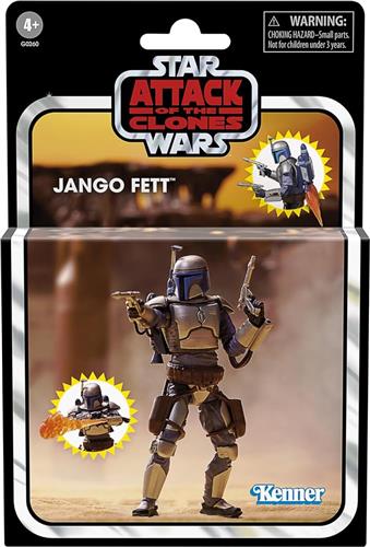 Star Wars The Vintage Collection, Jango Fett, Attack of The Clones, Deluxe Collectible Figure