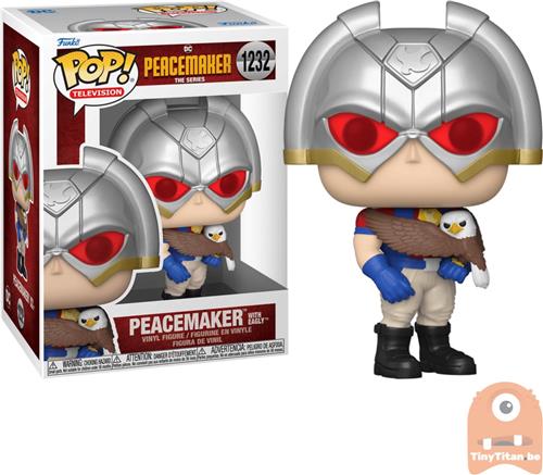 Funko Pop! DC Peacemaker - Peacemaker met Eagly #1232 - 9 cm