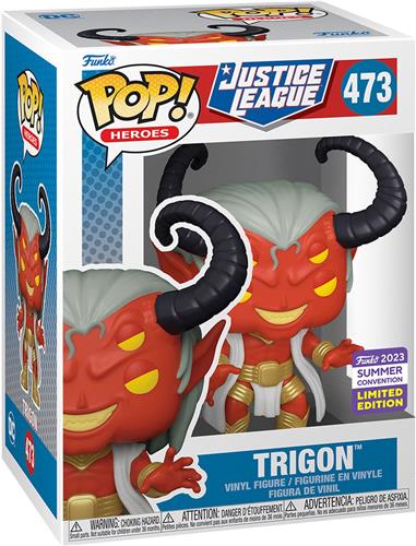 Funko Pop! DC Comics: Trigon Justice League #473 [2023 Summer Convention] SDCC