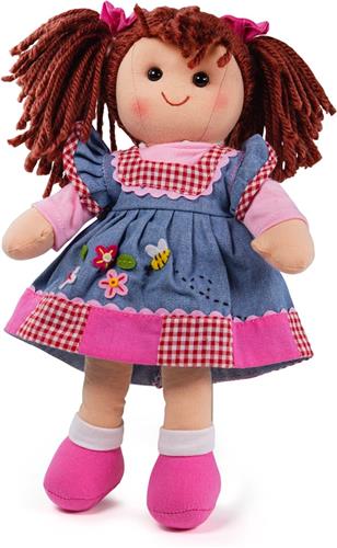 Bigjigs stoffen pop Melody 34 cm