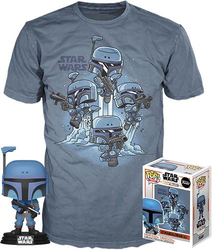 Funko Pop! Collectors Box: Pop & T-shirt - Star Wars The Mandalorian - maat L