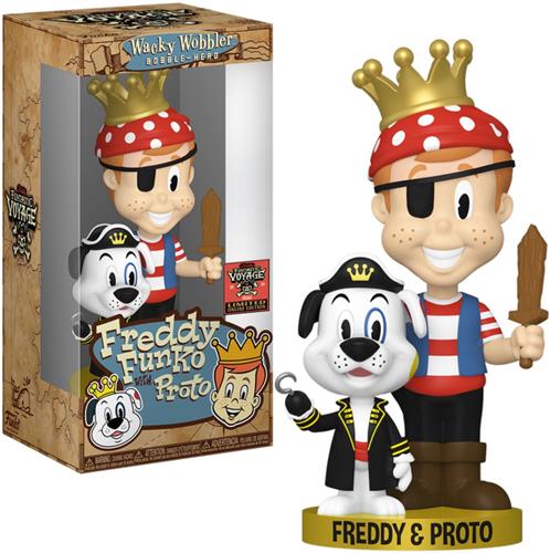Funko Wacky Wobbler POP Freddy Funko w/ proto SE Rugrats Box of Fun SDCC 2024 Exclusive R