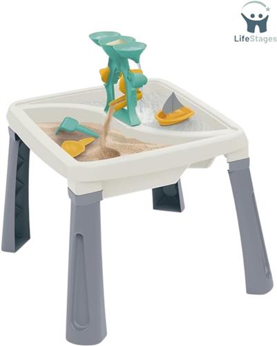 LifeStages - Watertafel - Creativiteit Grijs/Witte Zand- En Watertafel