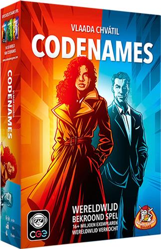 White Goblin Games - Codenames - nieuw artwork