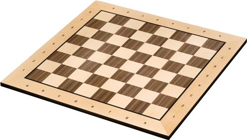 Philos - Schaakbord - Bordspel - Veld 50 mm - Randbeschrijving