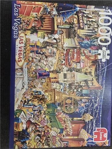 Puzzel Las Vegas, Puzzel 1000 stukjes, Jumbo puzzel