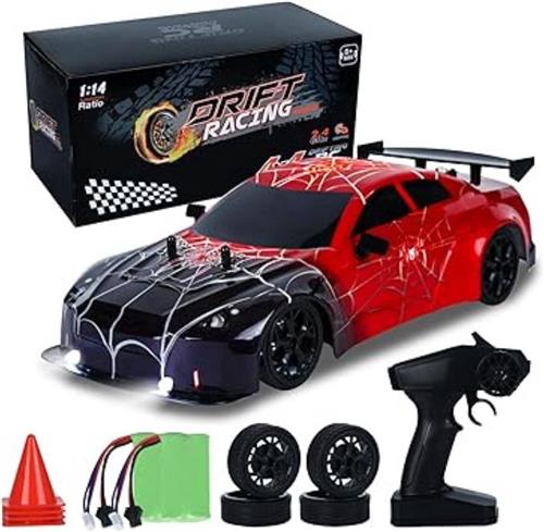 Thuys  Rc Drift Car  Rc Car  Afstandbestuurbare Auto  29 x 11 x 8cm  Rood