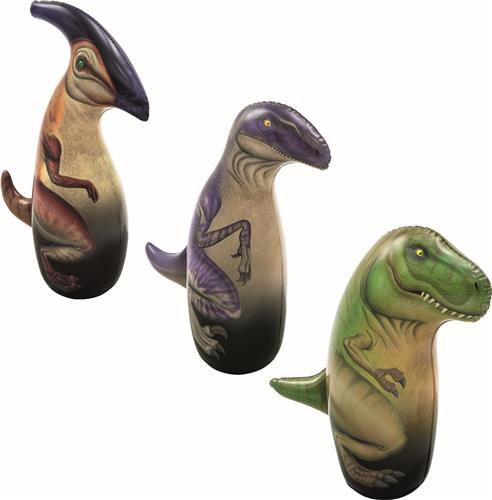 Opblaasbare boksbal met standaard voor kinderen Bestway Dinosaurus 91 cm