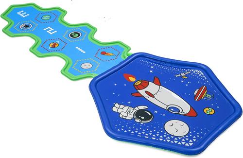 Cosmic Adventure Sproeier Spatkussen voor Kinderen