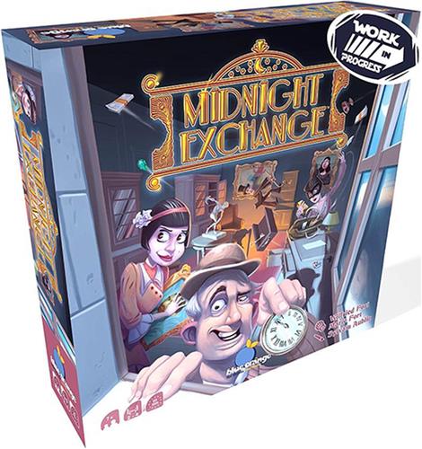 Blue Orange Games - Midnight Exchange - Behendigheidsspel - 2-4 Spelers - Geschikt vanaf 7 Jaar