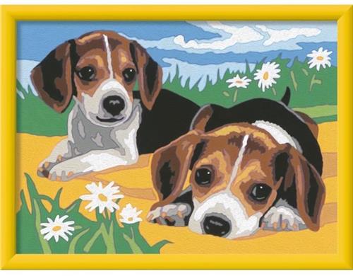 CreArt Kids 18x24cm Beagle-puppy's