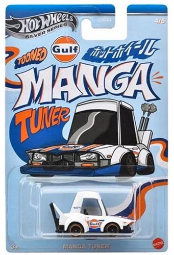 HOT WHEELS SILVER SERIES DODGE CHARGER MANGA TUNER GULF 4/5 1:64 JDY84