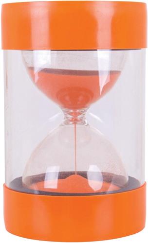 Sit On Zandloper Oranje - 10 minuten