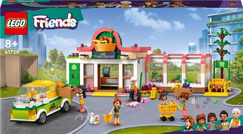 LEGO Friends Biologische supermarkt Speelgoed met Vrachtwagen en Minipoppetjes - 41729