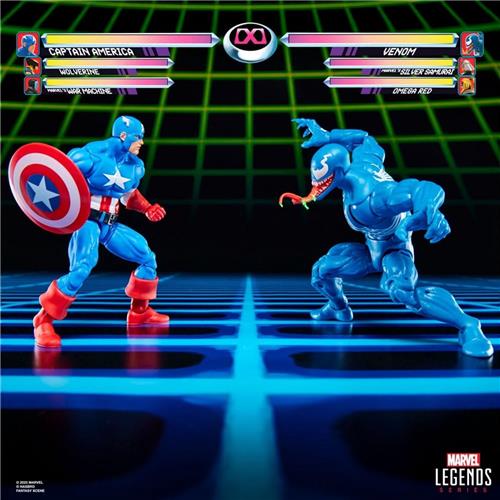 Marvel Legends Gamerverse Action Figure 2-Pack Captain America vs. Venom 15 cm