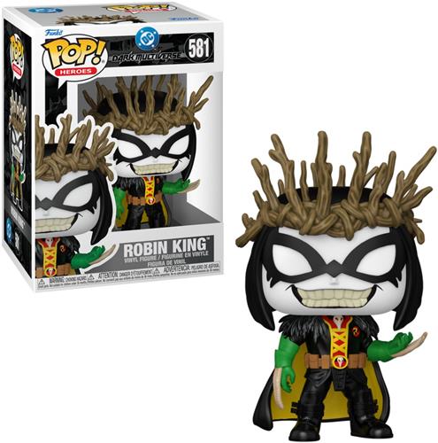 DC Dark Multiverse POP! Heroes Vinyl Figures Robin King 9 cm