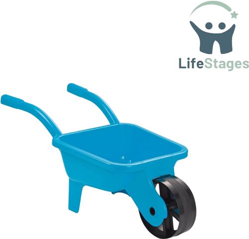 LifeStages - Kruiwagen Kind - Kruiwagen met Opvulling - Buitenspel voor Kinderen - Vanaf 18 Maanden