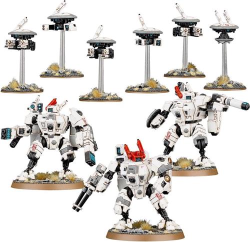 XV8 Crisis Battlesuit Team