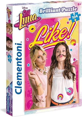 Clementoni Disney Soy Luna Brilliant puzzel 104 stukjes