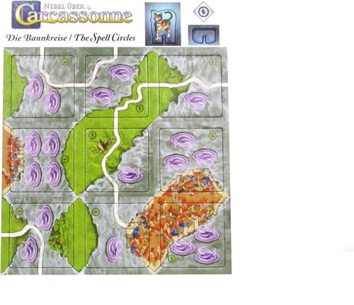 Carcassonne Mini Uitbreiding De Verboden Cirkels - 999 Games