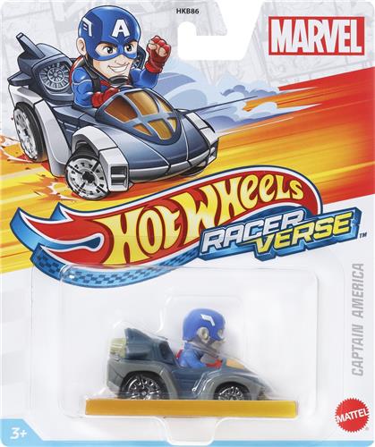 Hot Wheels - Racer Verse - Marvel - Captain America - 1:64