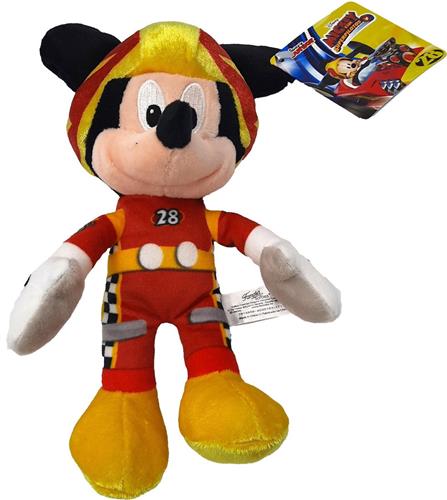 Mickey Mouse - Roadster Racers - Knuffel - Mickey - Pluche - 20 cm