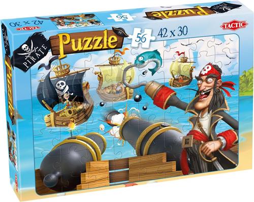 Piraten Puzzel Sea Battle - 56 Stukjes