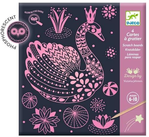 Djeco Krasfolie Wonderwereld