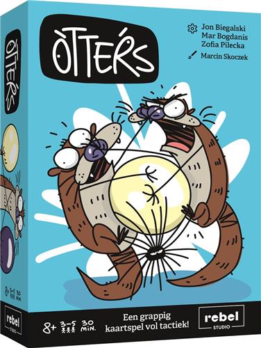 Otters - Kaartspel - Snel en grappig - Gezelschapsspel - Nederlands