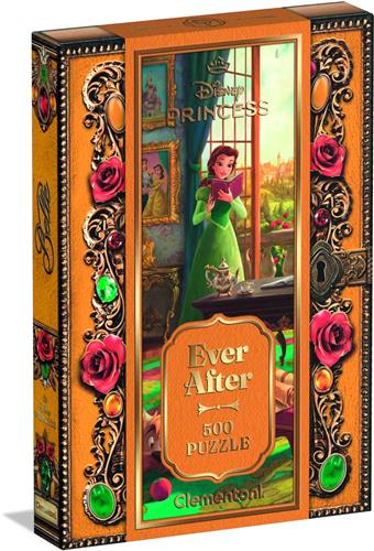 Clementoni - Puzzel - Disney Princess - Ever After - Belle - 500 stukjes - vanaf 14 jaar