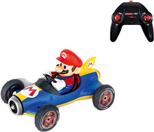 Carrera RC voertuig Auto - RC Mario Kart - Mach8 - Mario - Schaal 1:18 - 25,5cm - 2,4GHz RC Model Kant en Klaar - Carrera -