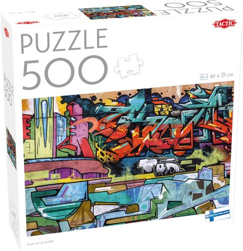 Puzzle 500 Street Art of Graffiti - Puzzel 500 Street Art of Graffiti
