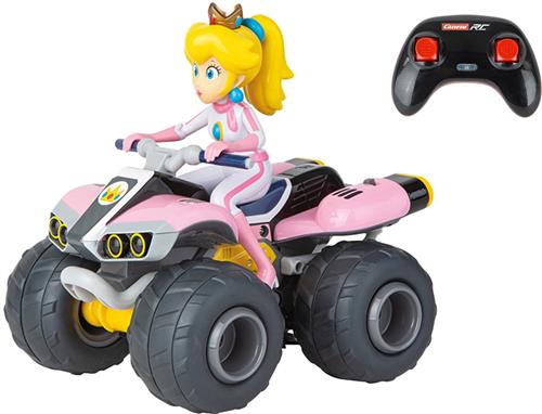 Carrera RC voertuig Auto - RC Mario Kart - Peach - Quad - Schaal 1:20 - 19,5cm - 2,4GHz RC Model Kant en Klaar - Carrera -