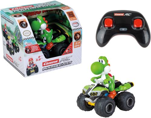 Carrera RC voertuig Auto - RC Mario Kart - Yoshi - Quad - Schaal 1:20 - 19,5cm - 2,4GHz RC Model Kant en Klaar - Carrera -
