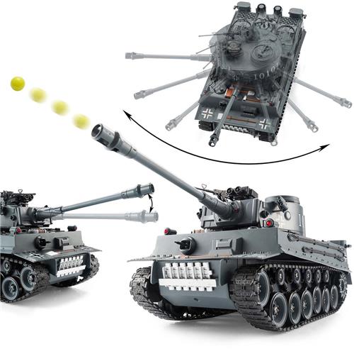 RC-tank Duitse Tiger I R/C afstandsbediening model 1:16 RTR