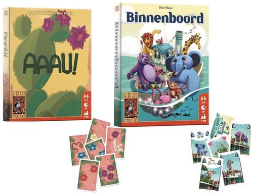 Voordeelset: Aaau! (5+) en Binnenboord (7+)