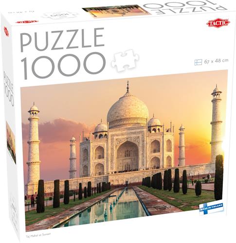 Puzzle 1000 Taj Mahal at Sunset - Puzzel 1000 Taj Mahal bij zonsondergang
