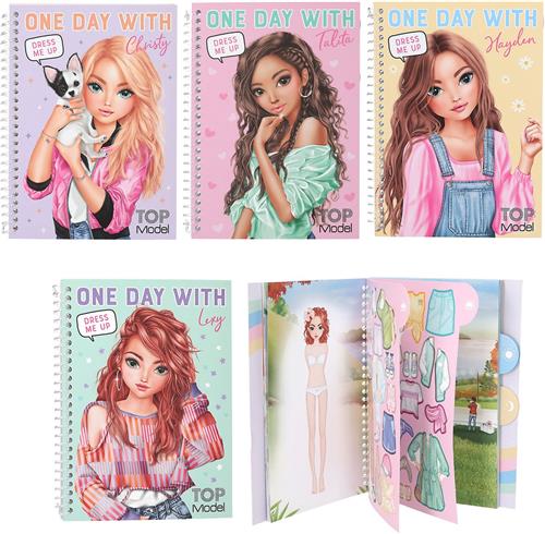 Depesche - TOPModel Dress Me Up for One Day - stickerboek - 1 stuk