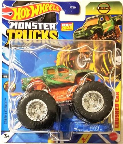 Hot Wheels Monster Trucks Crash Legends Nissan Frontier - Schaal 1:64 - 10 cm groot