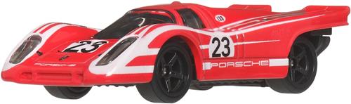Hot Wheels Premium Autocultuur 'Circuit Legends' Porsche 917K, schaal 1:64, speelgoedauto voor verzamelaars
