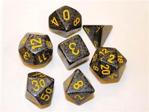 Chessex Urban Camo Speckled Polydice Dobbelsteen Set (7 stuks)