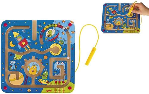 Goki Magnetic maze board space