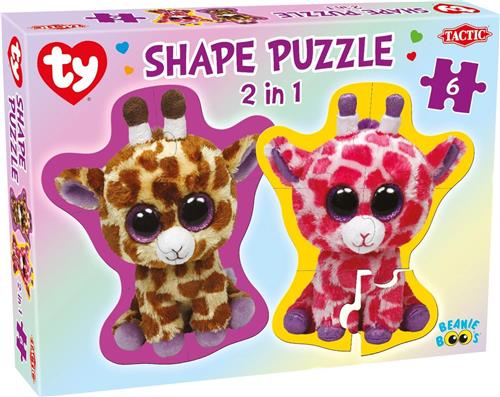 Ty Beanie Boos Shape Puzzle, 2 in , 6 pcs