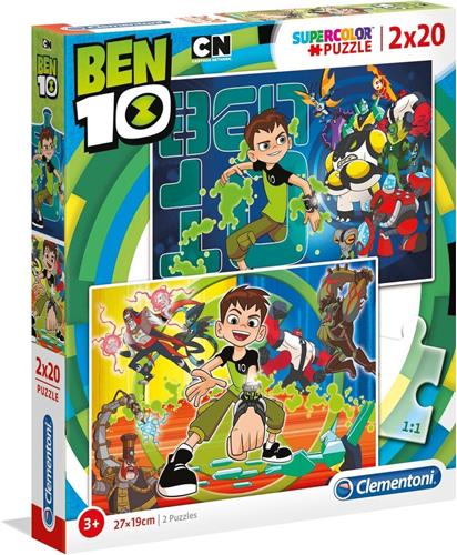 Clementoni Legpuzzel Ben Ten Junior Karton 40 Stukjes