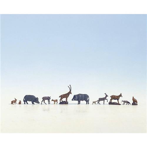 Speelgoed | Model Kits - Waldtiere 9 Figuren